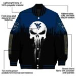 west virginia mountaineers punisher skull blue black white jacket best selling jacketwow