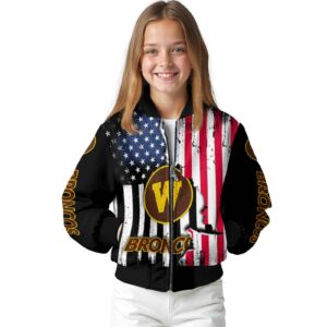western michigan broncos patriotic theme black jacket top rated jacketwow