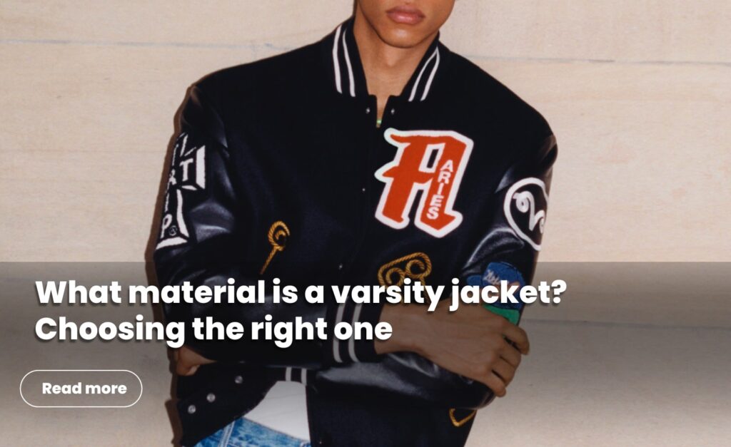 what material is a varisty jacket