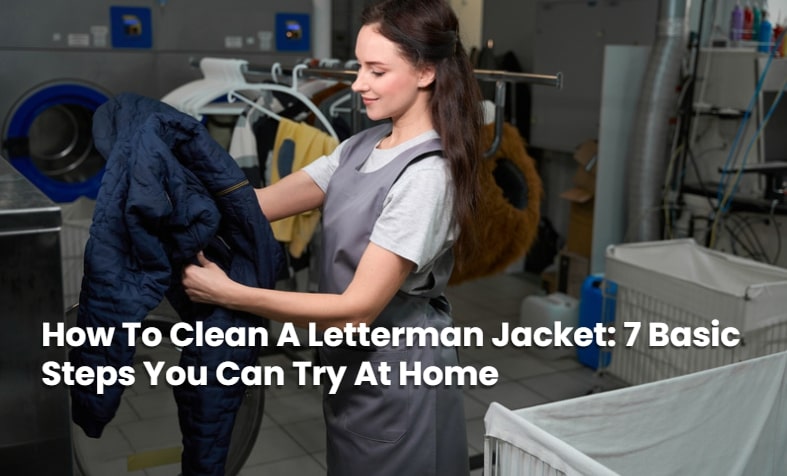 how to clean a letterman jacket
