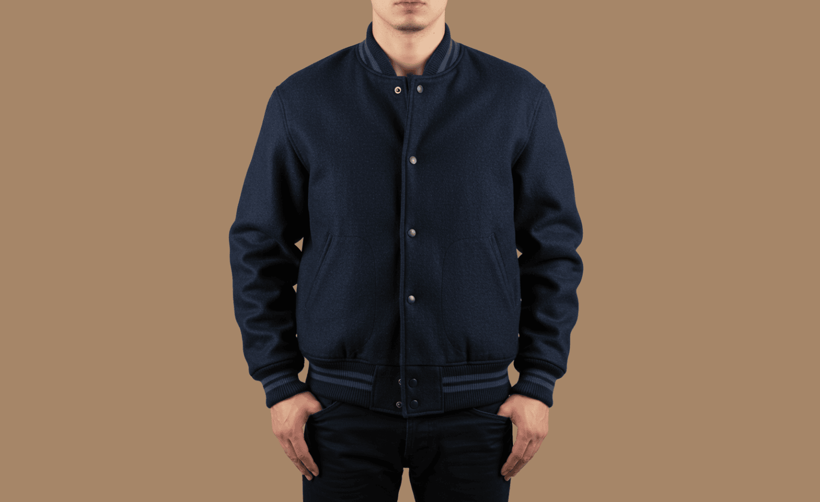 how to design a letterman jacket 1 Wool And Leather Will Slightly Conform to Your Body Over Time