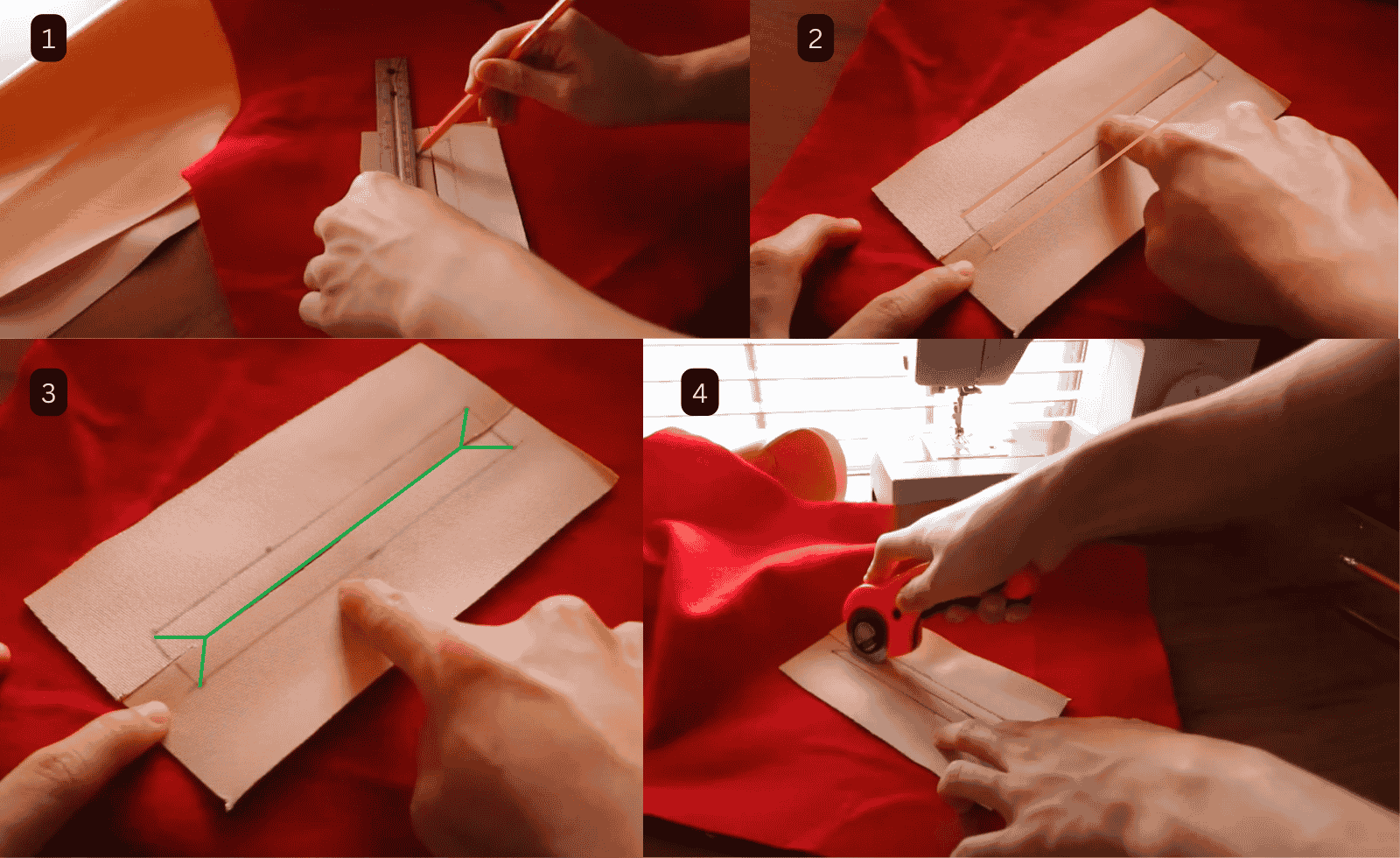 how to design a letterman jacket 5 From 1 to 4: Open the 2 pockets on the front panel of your jackets