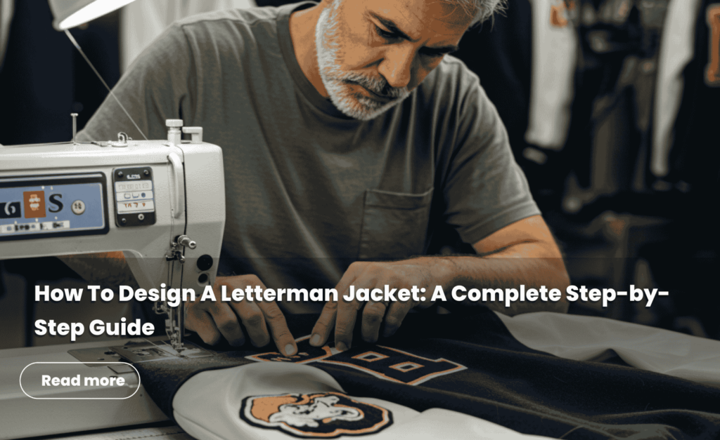 how to design a letterman jacket