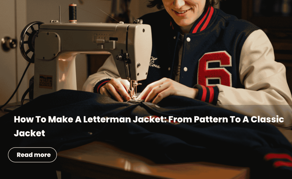 how to design a letterman jacket