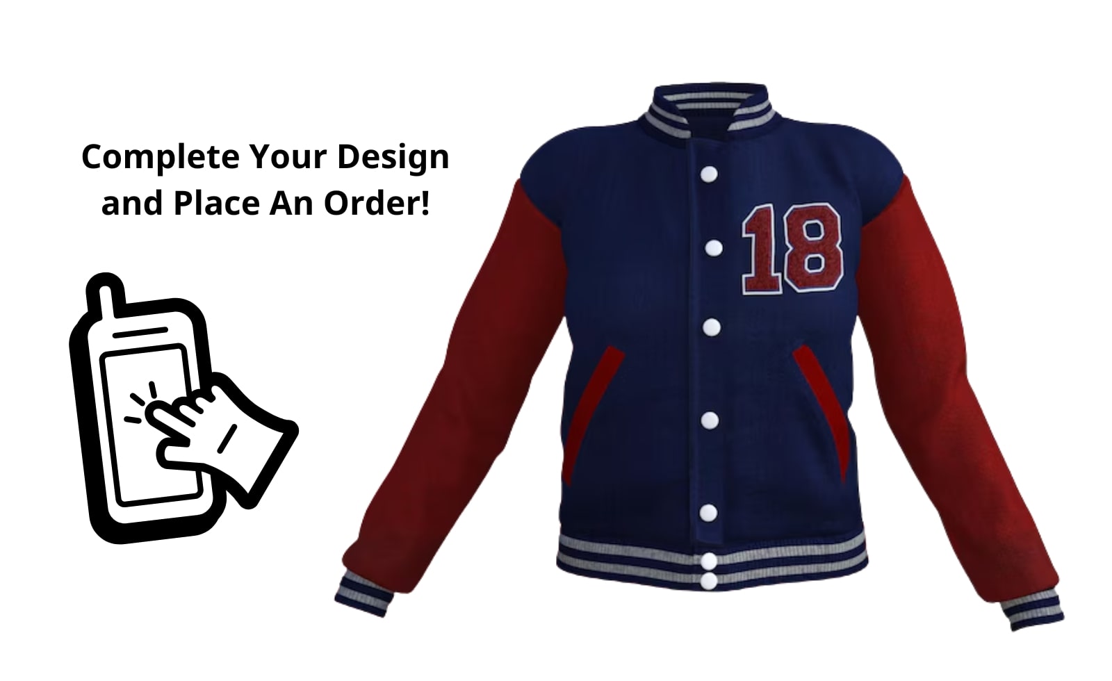 how to design a varsity jacket 6 Complete Your Design And Place An Order