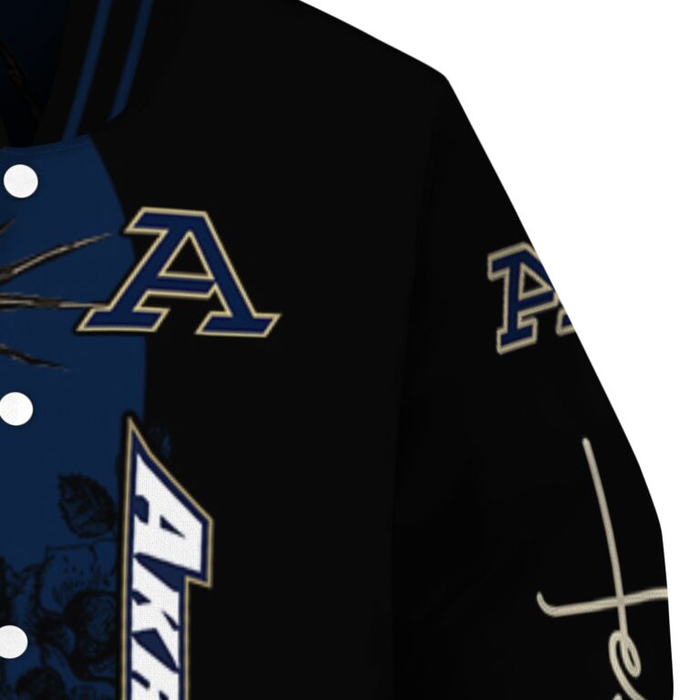 akron zips hands in prayer blue black jacket premium grade