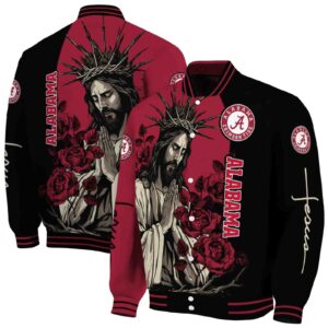 alabama crimson tide hands in prayer crimson black jacket fashion forward