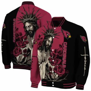arizona cardinals hands in prayer red black jacket fashion forward