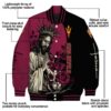 arizona state sun devils hands in prayer maroon black jacket new arrival