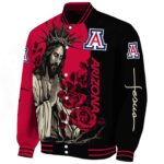 arizona wildcats hands in prayer red black jacket best selling