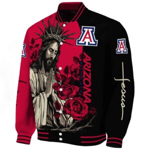 arizona wildcats hands in prayer red black jacket best selling