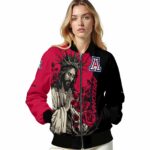 arizona wildcats hands in prayer red black jacket best selling