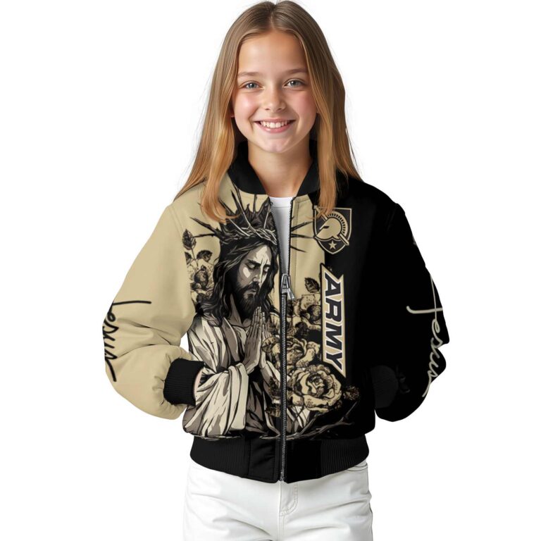 army black knights hands in prayer gold black jacket top rated
