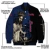 atlanta braves hands in prayer navy black jacket new arrival