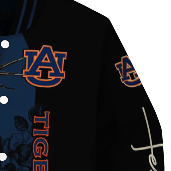 auburn tigers hands in prayer navy blue black jacket premium grade
