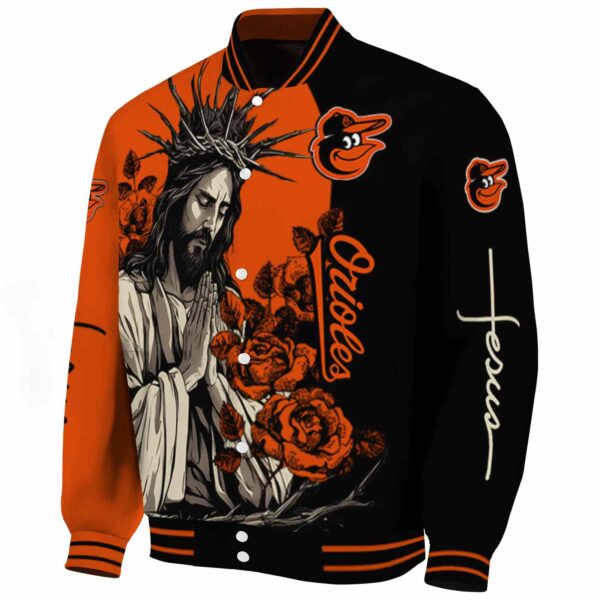 baltimore orioles hands in prayer orange black jacket best selling