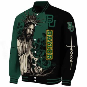 baylor bears hands in prayer green black jacket best selling