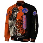 boise state broncos hands in prayer orange black jacket best selling