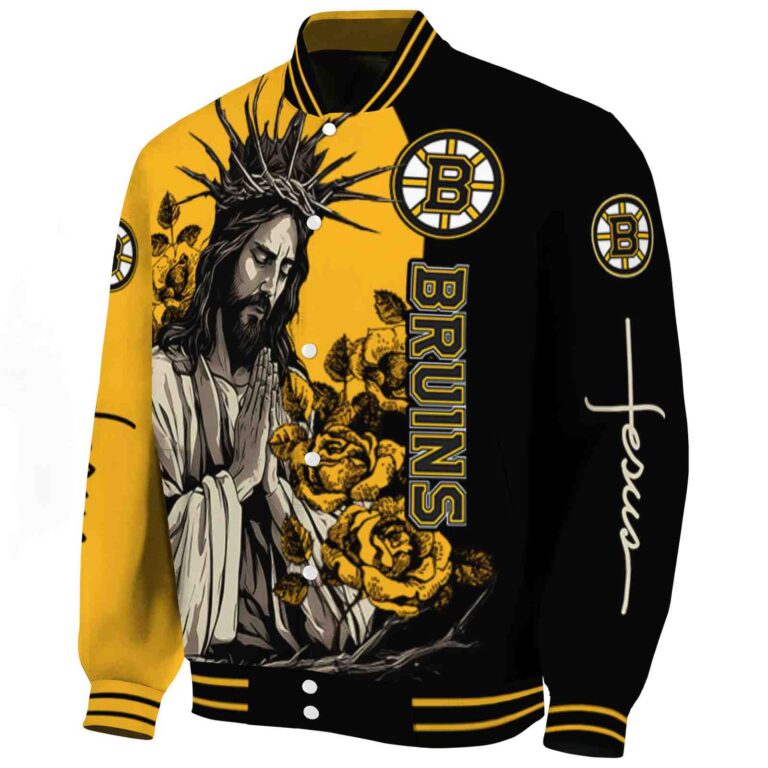 boston bruins hands in prayer gold black jacket best selling