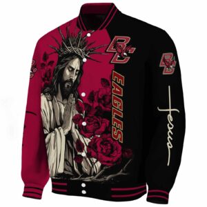 boston college eagles hands in prayer maroon black jacket best selling