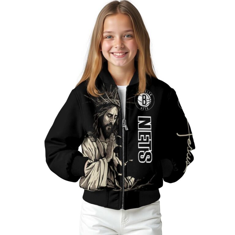 brooklyn nets hands in prayer black jacket top rated