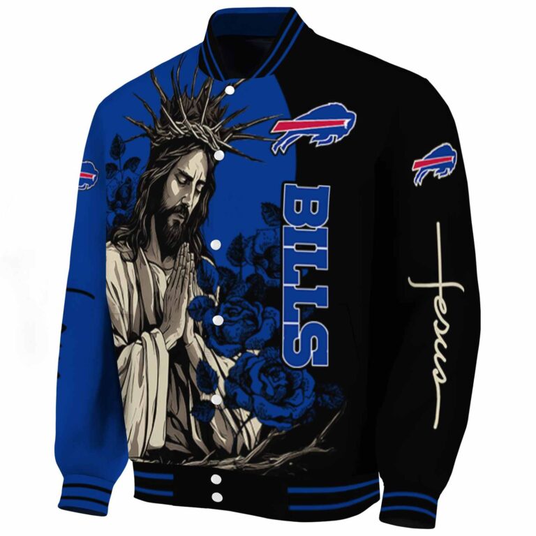 buffalo bills hands in prayer blue black jacket best selling