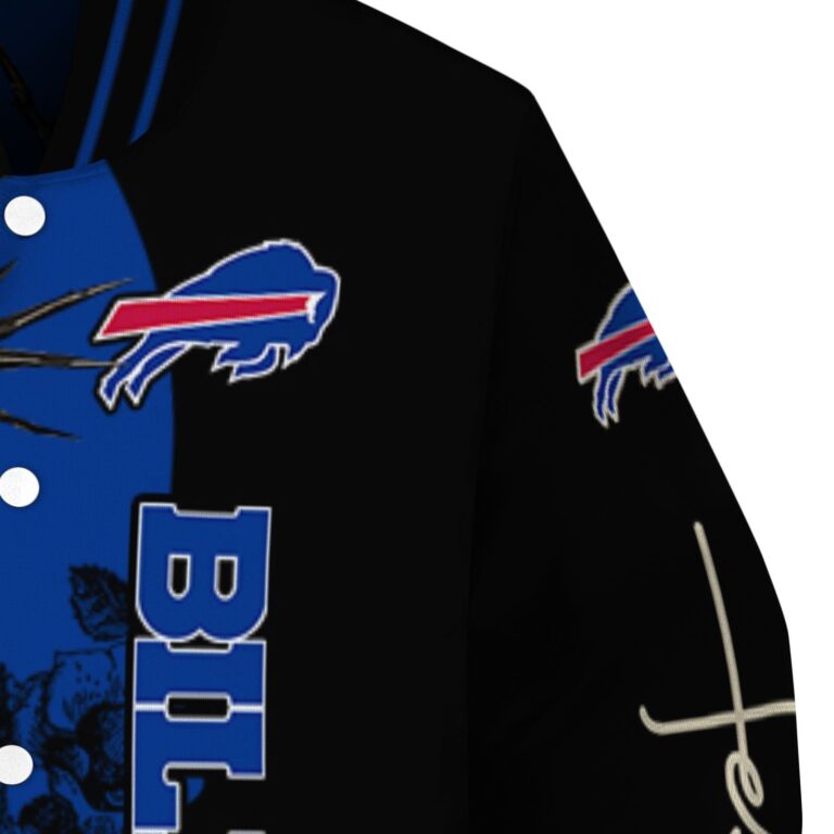 buffalo bills hands in prayer blue black jacket premium grade