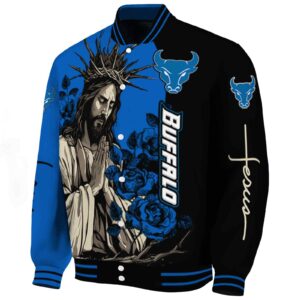 buffalo bulls hands in prayer royal blue black jacket best selling