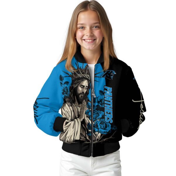 carolina panthers hands in prayer blue black jacket top rated