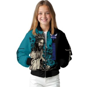 charlotte hornets hands in prayer teal black jacket top rated