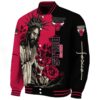 chicago bulls hands in prayer red black jacket best selling