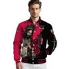 chicago bulls hands in prayer red black jacket high quality