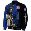 chicago cubs hands in prayer blue black jacket best selling