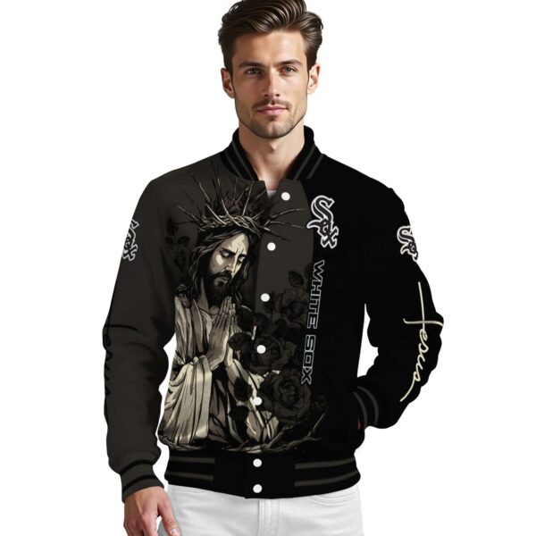 chicago white sox hands in prayer black jacket high quality