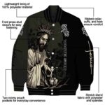 chicago white sox hands in prayer black jacket best selling