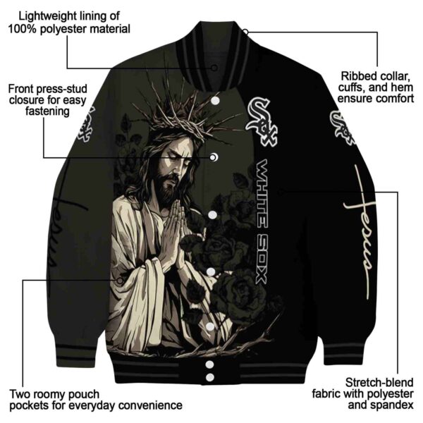chicago white sox hands in prayer black jacket new arrival