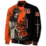 cincinnati bengals hands in prayer orange black jacket best selling