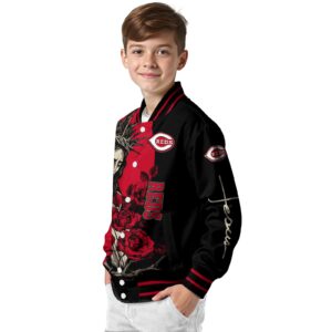 cincinnati reds hands in prayer red black jacket trendy