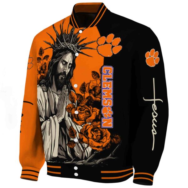 clemson tigers hands in prayer orange black jacket best selling