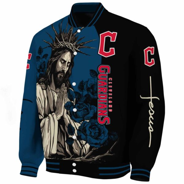 cleveland guardians hands in prayer navy blue black jacket best selling