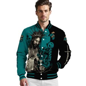 coastal carolina chanticleers hands in prayer green black jacket high quality