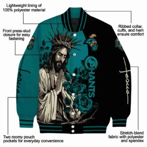 coastal carolina chanticleers hands in prayer green black jacket new arrival