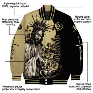 colorado buffaloes hands in prayer gold black jacket new arrival