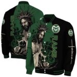 colorado state rams hands in prayer green black jacket best selling