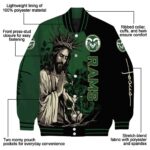 colorado state rams hands in prayer green black jacket best selling