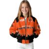 custom cincinnati bengals fire graphic orange jacket top rated