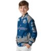 custom drake bulldogs fire graphic blue jacket trendy