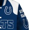 custom indianapolis colts fire graphic blue jacket premium grade