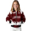 custom texas am aggies fire graphic maroon jacket top rated