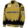 custom ucf knights fire graphic gold jacket best selling